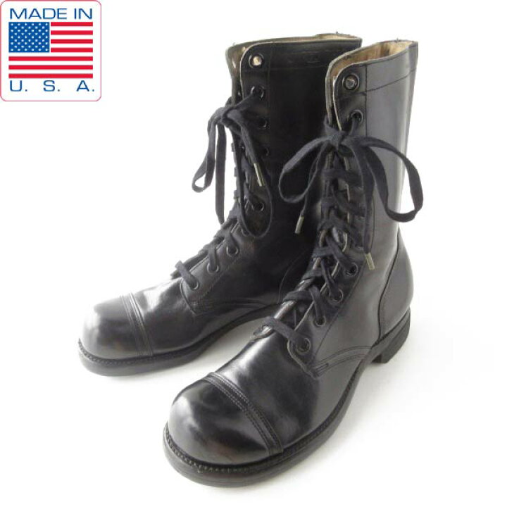 楽天市場】新品 60s USA製 実物 米軍 キャップトゥ コンバットブーツ 