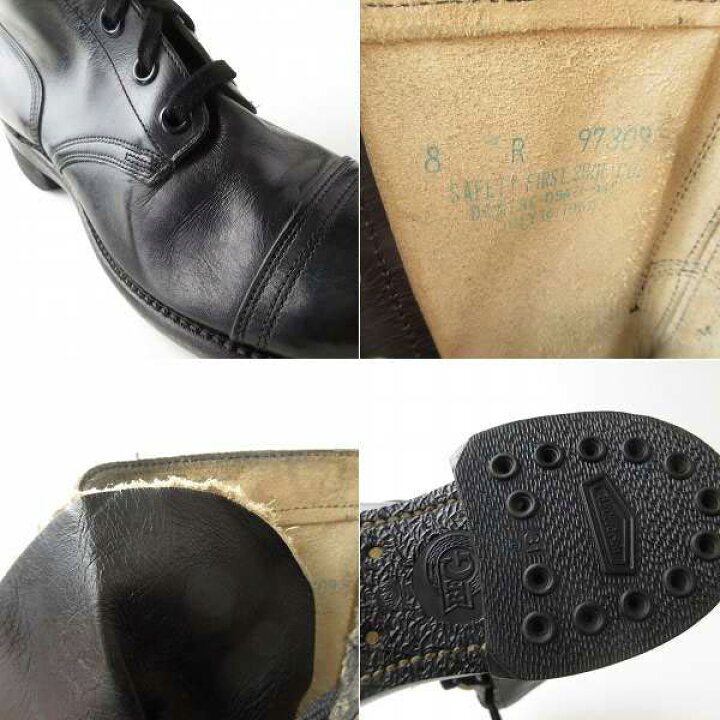楽天市場】新品 60s USA製 実物 米軍 キャップトゥ コンバットブーツ 