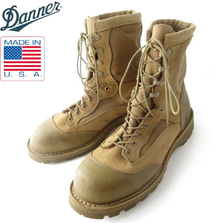 楽天市場】USA製 実物 米軍 Danner ダナー USMC RAT スチールトゥ 