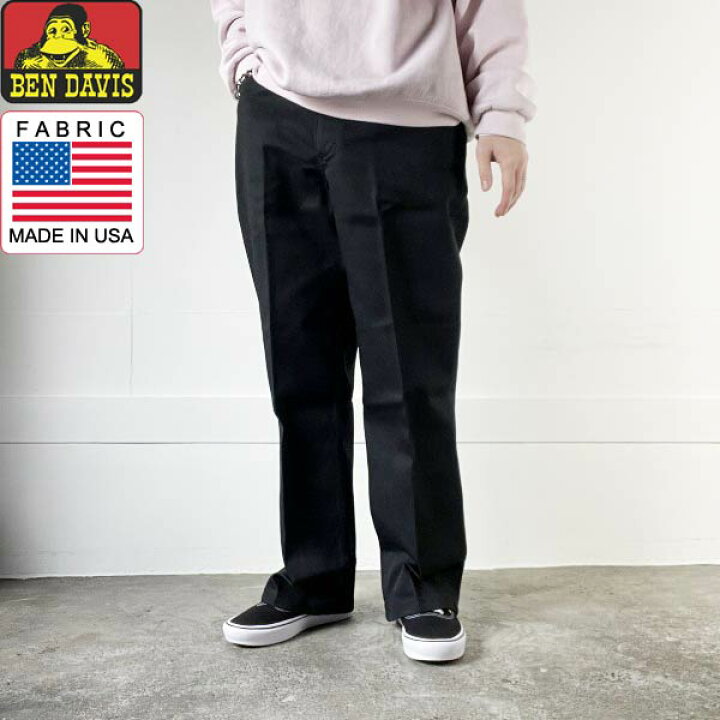 楽天市場】新品 US企画 BEN DAVIS ベンデイビス ベンズ ワークパンツ 