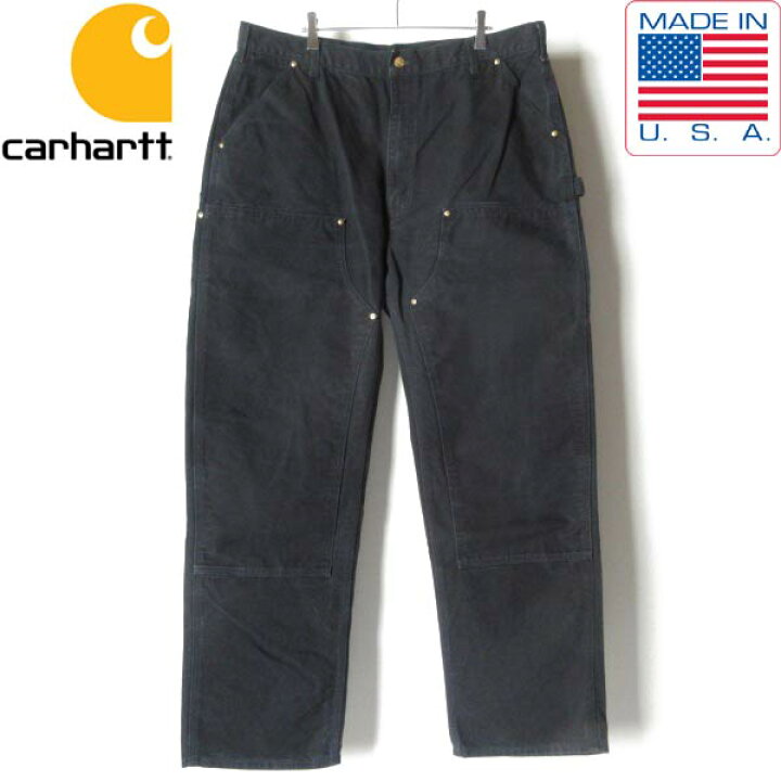楽天市場】希少 美品 USA製 carhartt B01 ダック ダブルニー 