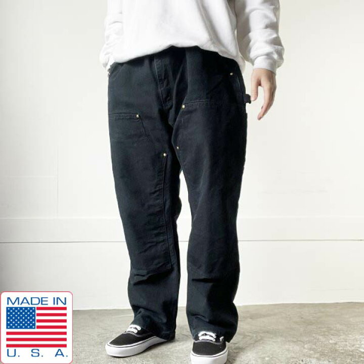 楽天市場】希少 USA製 carhartt B01 ダック ダブルニー ペインター 