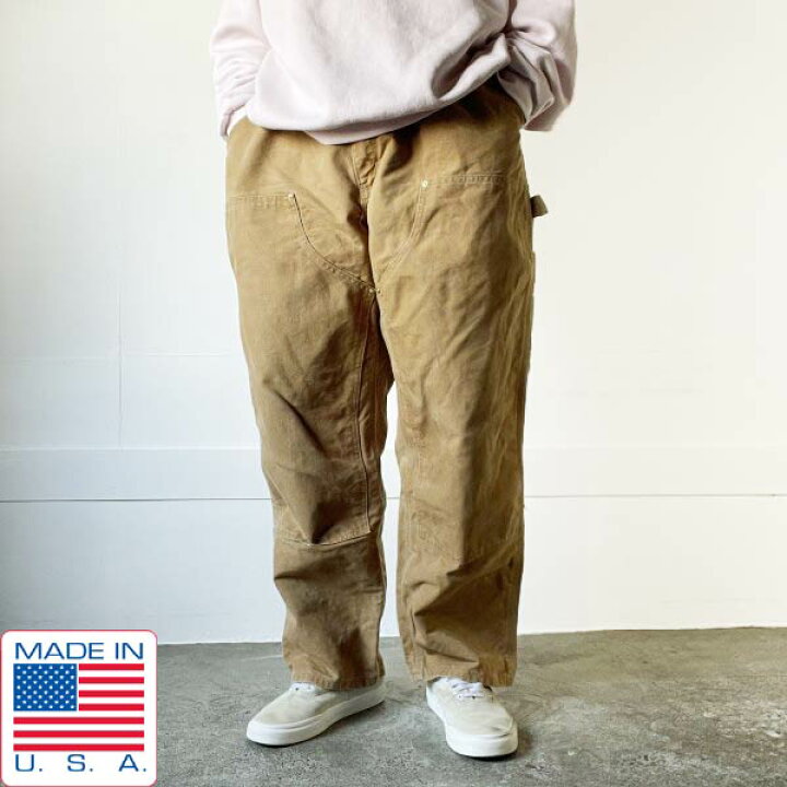 楽天市場】希少 80s USA製 carhartt ダック ダブルニー ペインター 