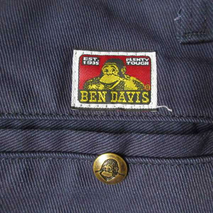 楽天市場】美品 US企画 BEN DAVIS ベンデイビス ワークパンツ 紺系 34 