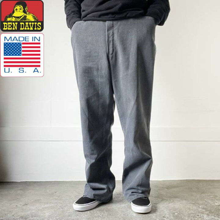 楽天市場】00s USA製 BEN DAVIS ベンデイビス ワークパンツ ヘザー 