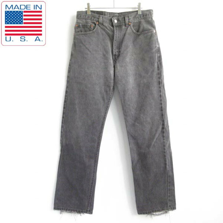 楽天市場】希少レングス30 1999年製 USA製 リーバイス505 後染め  