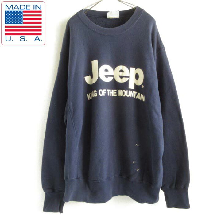 楽天市場】90s USA製 Lee リー Jeep 企業物 リバースウィーブtype 