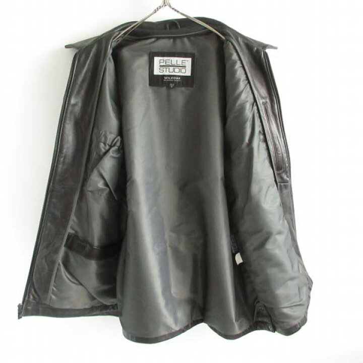 楽天市場】90s WILSONS LEATHER レザー ジャケット 黒 M シンサレート 