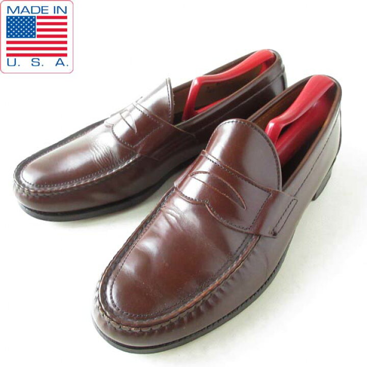 楽天市場】USA製 SEBAGO セバゴ ペニー ローファー 27cm 茶系 シュー 