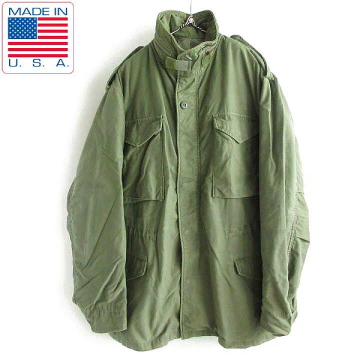 楽天市場】70s-80s 実物 M65 米軍 M-65 3rd フィールド ジャケット M-R 