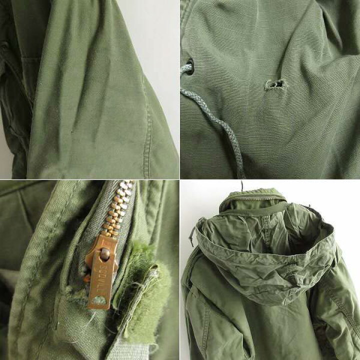 90s M65 フィールドジャケット ビンテージ USA製 M-R 米軍実物 楽天 