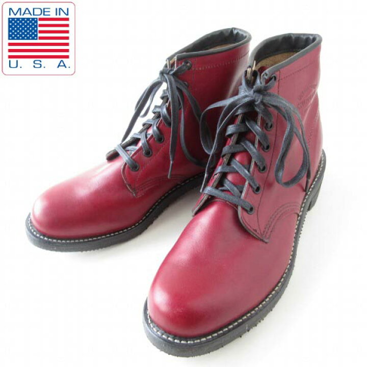 楽天市場】新品 USA製 Chippewa チペワ レネゲード ワークブーツ 赤茶 