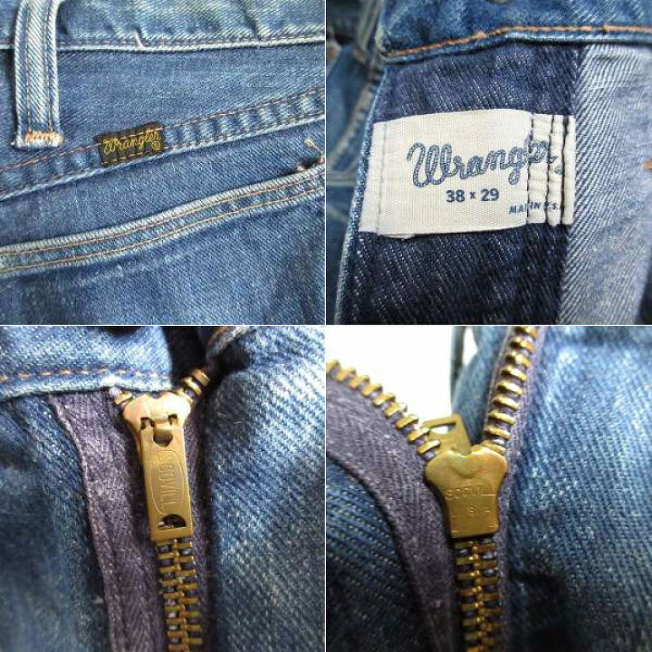 楽天市場】60s-70s USA製 Wrangler ラングラー 13MWZ 縦落ち ペンキ 