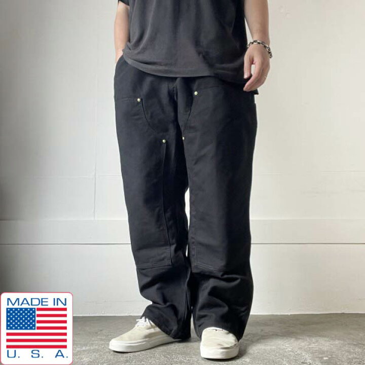 楽天市場】USA製 carhartt ダック ダブルニー ペインターパンツ 