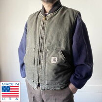 楽天市場】カーハート CARHARTT（カラーグリーン）（ベスト・ジレ 