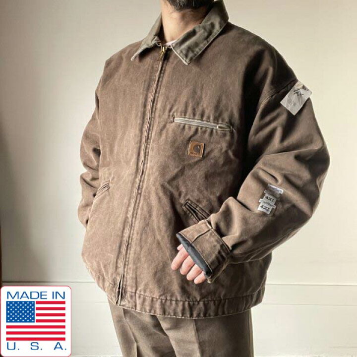楽天市場】新品 00s USA製 carhartt デトロイト ジャケット CHT 4XL 