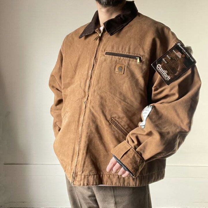 楽天市場】新品 00s carhartt デトロイト ジャケット BRN 4XL ブラウン 