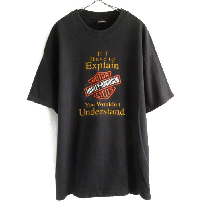 楽天市場】1998年製 希少 USA製 ハーレーダビッドソン 両面プリント  