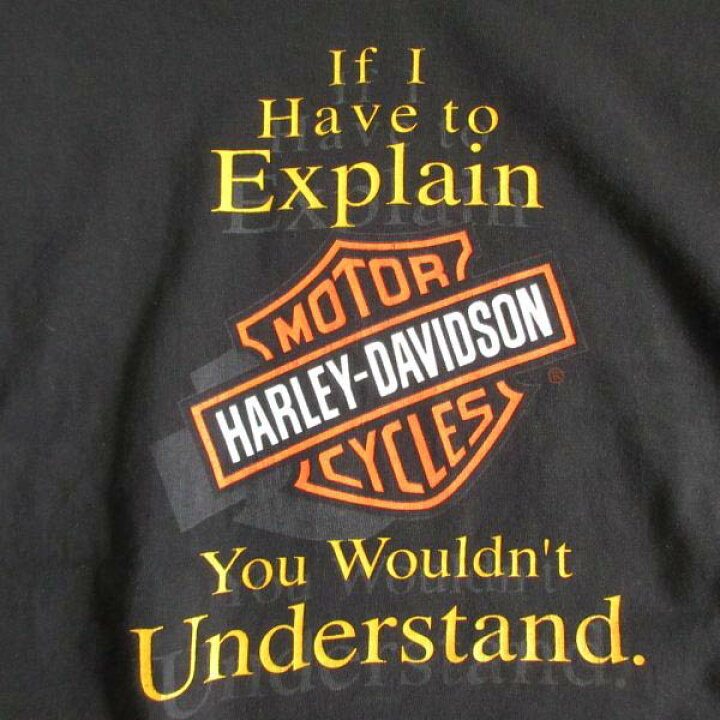 楽天市場】1998年製 希少 USA製 ハーレーダビッドソン 両面プリント  