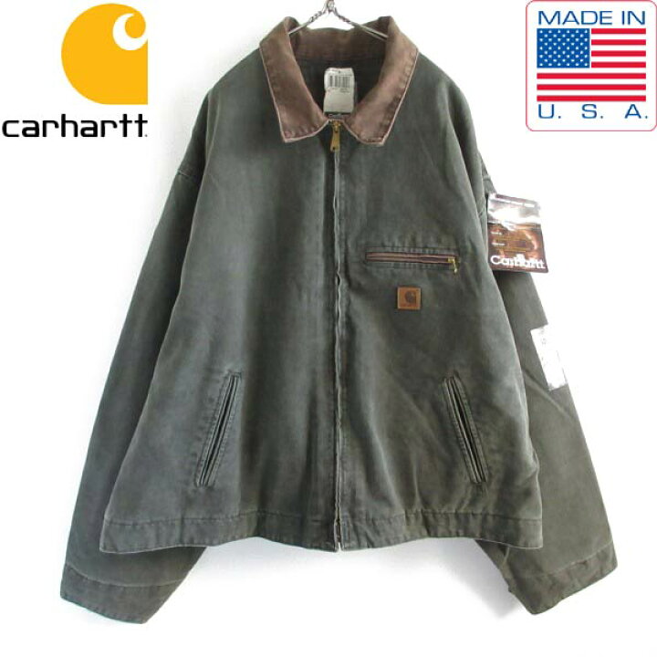 楽天市場】新品 00s USA製 carhartt デトロイト ジャケット MOS 5XL  