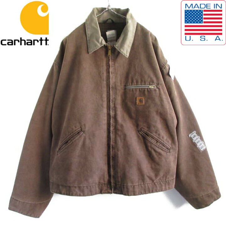楽天市場】新品 00s USA製 carhartt デトロイト ジャケット CHT 4XL  