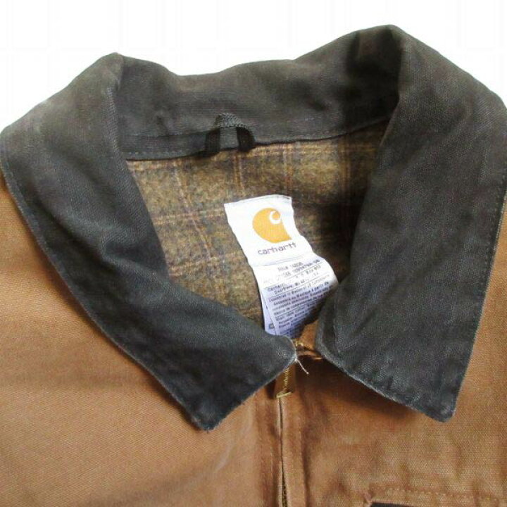 楽天市場】新品 00s carhartt デトロイト ジャケット BRN 4XL-TALL  