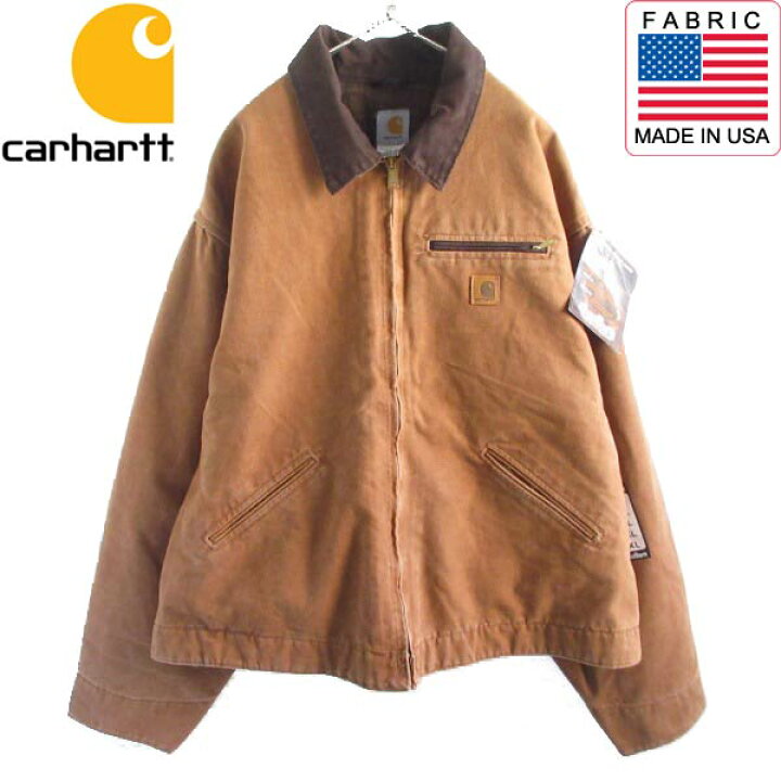 楽天市場】新品 00s carhartt デトロイト ジャケット BRN 4XL ブラウン 