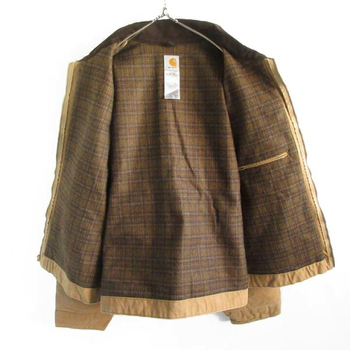楽天市場】新品 00s carhartt デトロイト ジャケット CML 4XL キャメル 