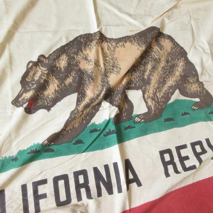 楽天市場】USA製 CALIFORNIA REPUBLIC カリフォルニア州旗 アメリカ 