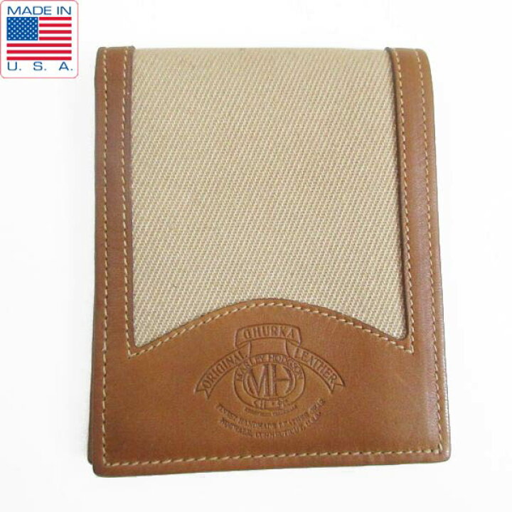 楽天市場】新品 USA製 MH刻印 GHURKA グルカ 二つ折り 財布 ウォレット 