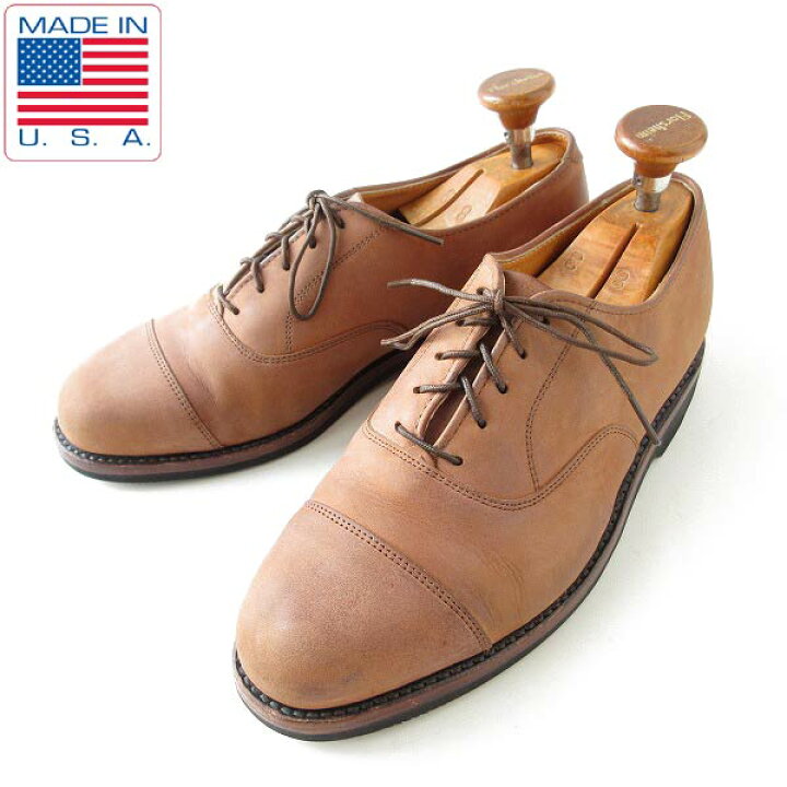 楽天市場】USA製 コールハーン COUNTRY ストレートチップ 茶系 幅広  