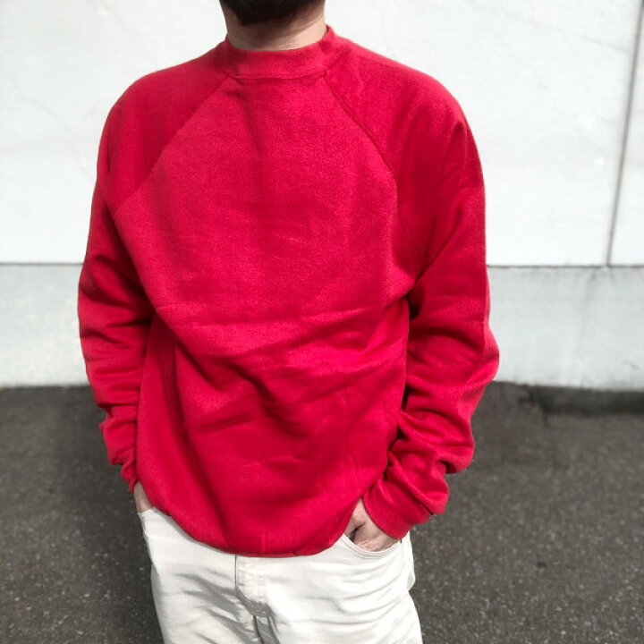 楽天市場】新品 USA製 80s TULTEX 無地 ラグランスリーブ スウェット 