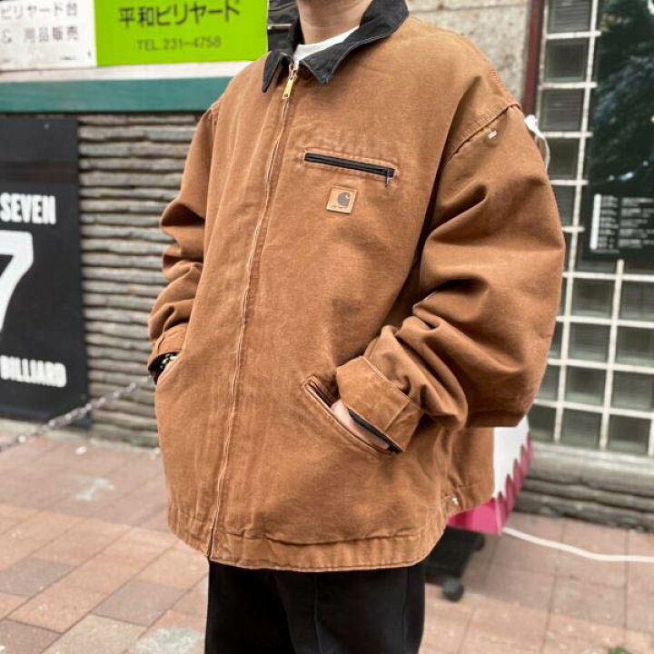 楽天市場】新品 00s carhartt デトロイト ジャケット BRN 4XL-TALL  