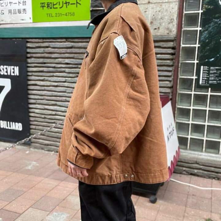 楽天市場】新品 00s carhartt デトロイト ジャケット BRN 4XL-TALL 