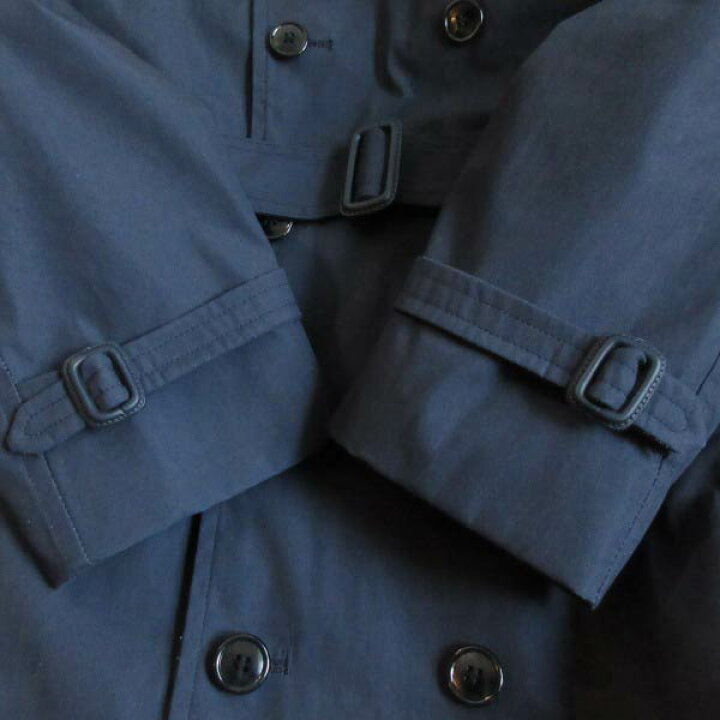 楽天市場】新品 実物 米軍 USAF トレンチコート 紺系 40R アメリカン 