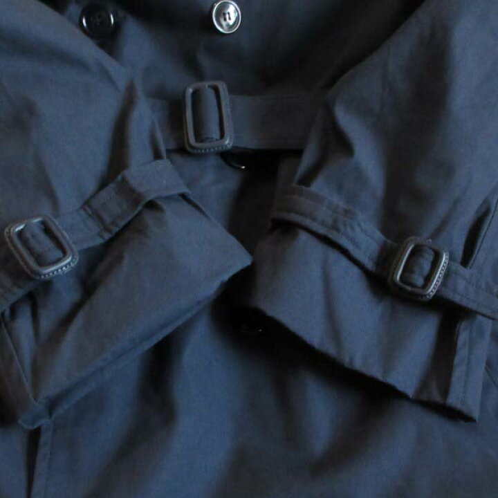 楽天市場】美品 実物 米軍 USAF トレンチコート 紺系 42L アメリカン 