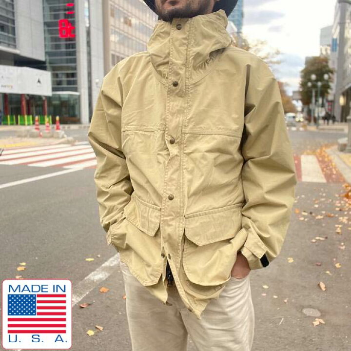 楽天市場】70s USA製 REI マウンテンパーカー ベージュ系 M ゴアテック 