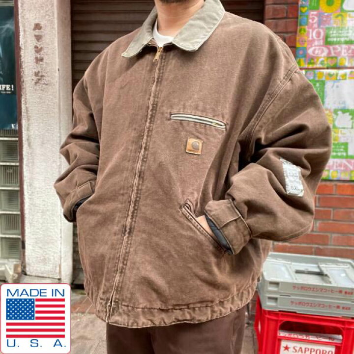 楽天市場】新品 00s USA製 carhartt デトロイト ジャケット CHT 5XL 