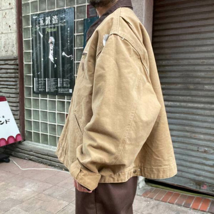 楽天市場】新品 00s carhartt デトロイト ジャケット CML 4XL キャメル 
