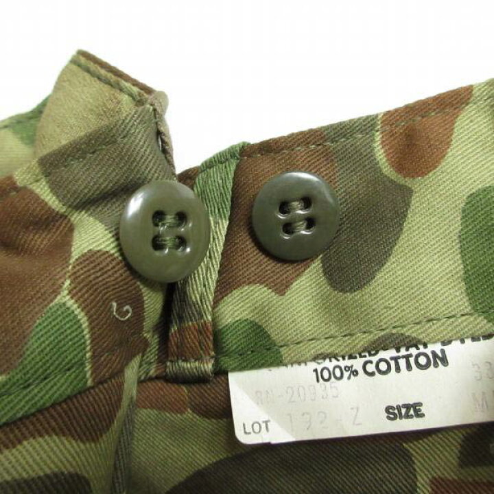 楽天市場】新品 50s USA製 フロッグスキン 迷彩 カーゴパンツ 実寸W37 
