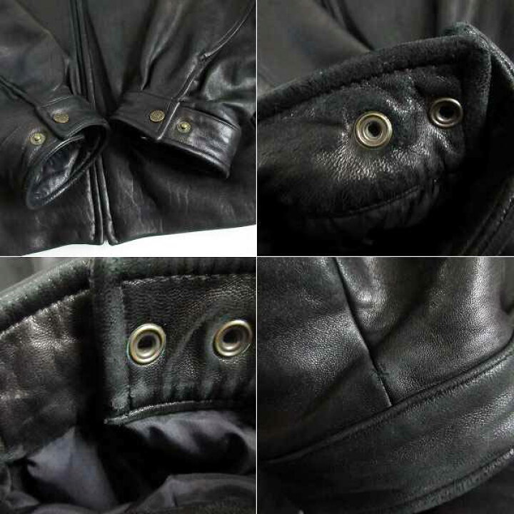 楽天市場】MARC NEW YORK Tバック ショート ラム レザー ジャケット 黒  