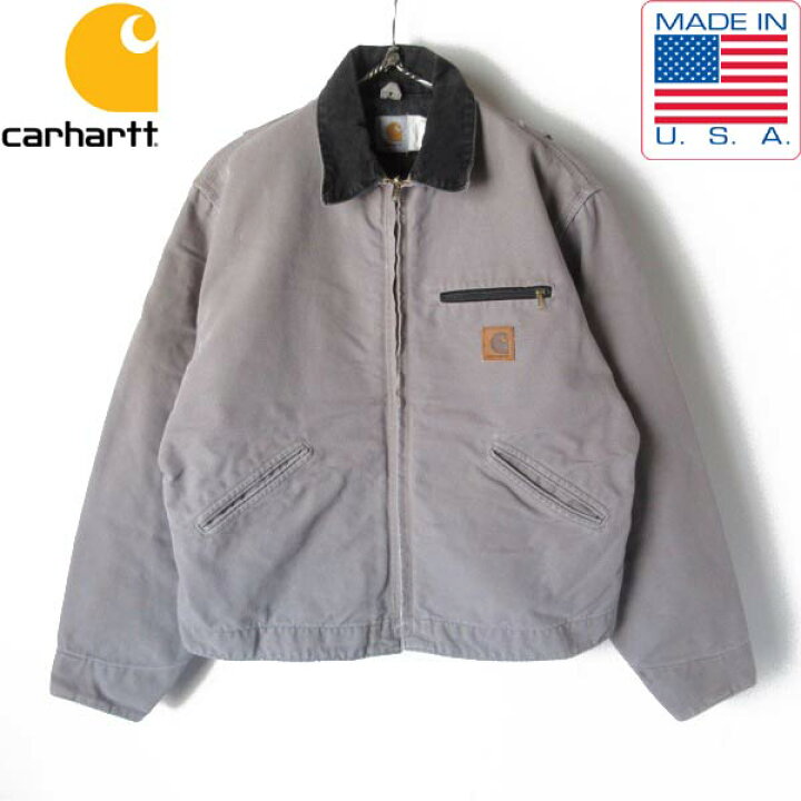 楽天市場】90s USA製 carhartt J96 CMT デトロイト ジャケット L-R 
