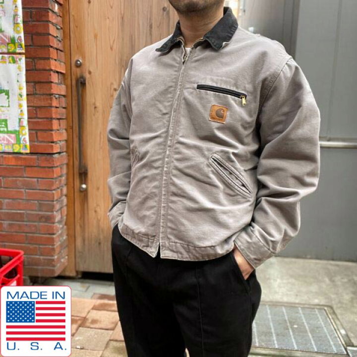 楽天市場】90s USA製 carhartt J96 CMT デトロイト ジャケット L-R  
