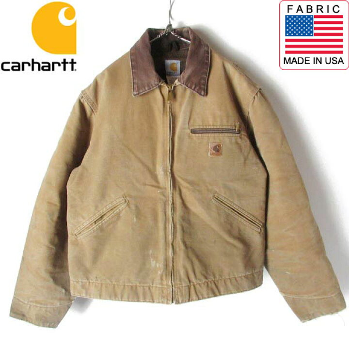 楽天市場】00s carhartt デトロイト ジャケット フェード CML M 
