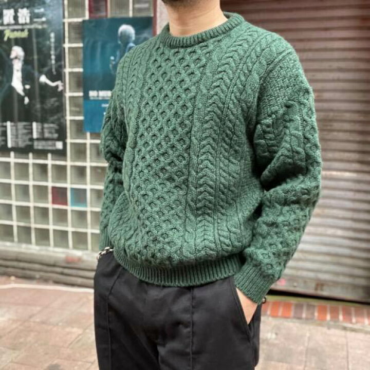 楽天市場】アイルランド製 Carraig Donn フィッシャーマンセーター M 