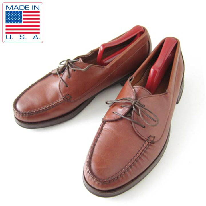楽天市場】USA製 LOUIS&ROTH モカシン 茶系 28cm アメリカ製 本革  