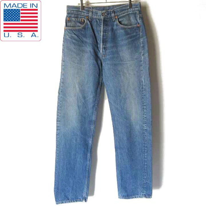 楽天市場】1991年製 USA製 リーバイス 501 ヒゲ落ち 美アタリ ジーンズ 