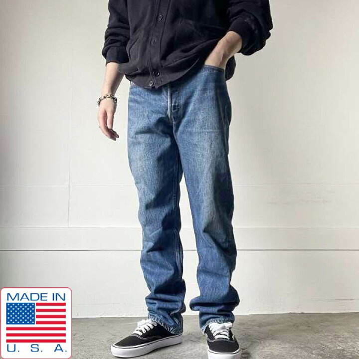 楽天市場】1991年製 USA製 リーバイス 501 ヒゲ落ち 美アタリ ジーンズ 