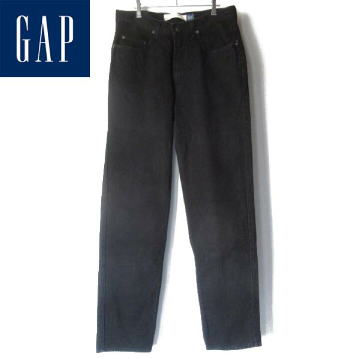 楽天市場】美品 90s OLD GAP ブラック ジーンズ 34×34 オールド 