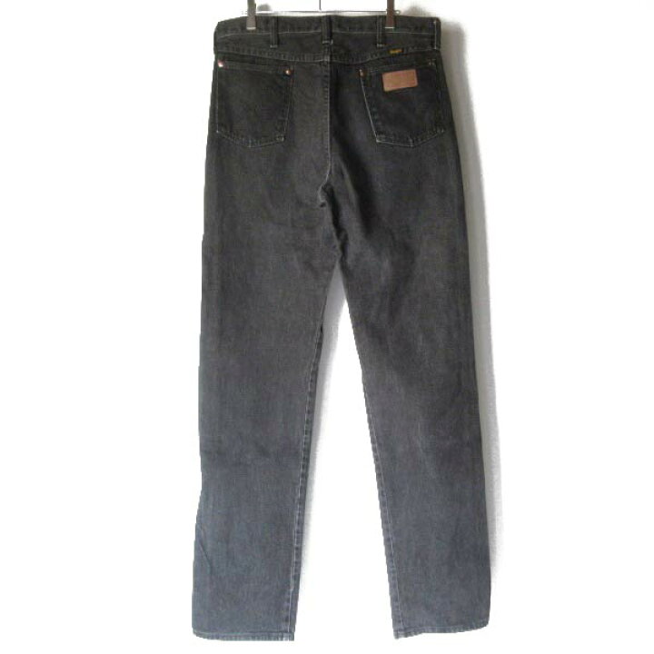 楽天市場】90s USA製 Wrangler 13MWZPB 先染めブラック ジーンズ 実寸 